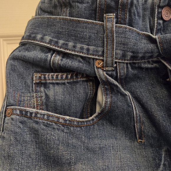 Scotch & Soda Relaxed Wide Leg Tie Waist Jeans - Picture 7 of 13